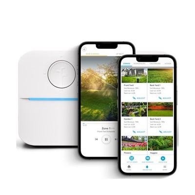 Smart Sprinkler Controller(8-Zone Irrigation Remote Control)App-Based Scheduling