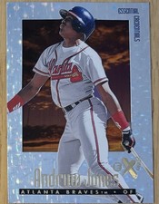 1997 Skybox E-X 2000 Essential Credentials Andruw Jones #53 #d /99 Very Rare