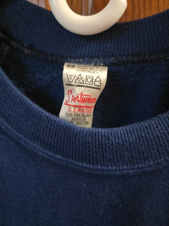 Suéter/Sudadera MacGregor Vintage Hecho en EE. UU. Años 80 Para Hombre Talla XL Ropa Deportiva Foto 3 de 4