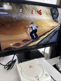 SEGA Dreamcast White Console W/ OEM Controller & Cables