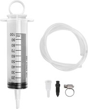 Bremsenentl&uuml;fter 100ml mit Schlauch Bremsfl&uuml;ssigkeit Absaugspritze 50cm schwarz