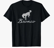 Ford Bronco Shirt Black XL With Bronco With Logo And Letters