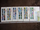 Japan Stamp First Day Cover Japanese Mountains Series 6 Covers Large format