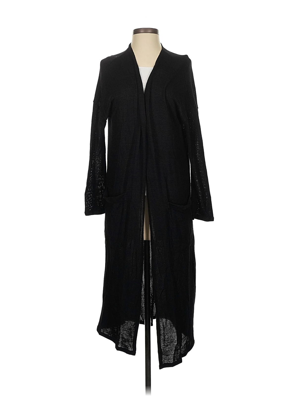Mango Women Black Cardigan XS