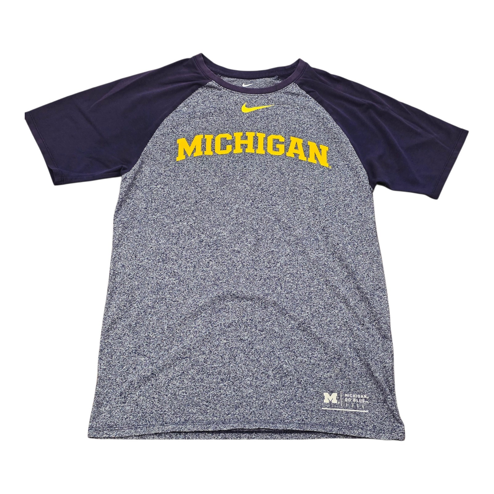 Men’s Nike Michigan Wolverines Team Issued Short Sleeve T-Shirt Size Medium