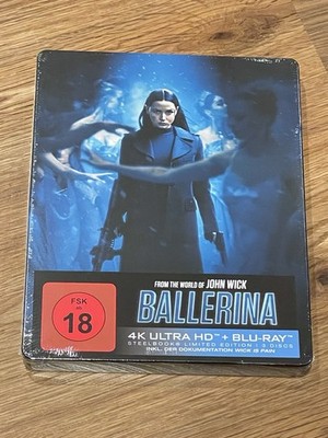 John Wick: Ballerina - Limited Uncut 4K UHD Steelbook - Exklusiv - Neu + OVP