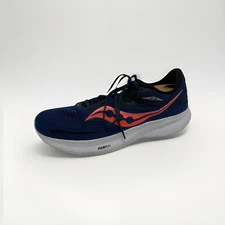 Saucony Ride 15 Sapphire ViziRed PWRRUN Running Shoes S20729-16 Men's Size 13