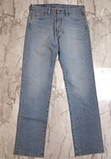 Levis 501 Jeans Men's 30x32 Dark Wash Blue Straight Stretch Button Fly Original