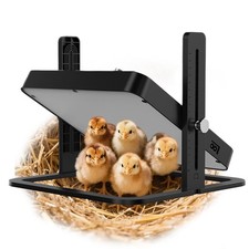 Brooder Plate,10" x 10" Temperature Adjustable Brooder Plate for Chicks Ducks...