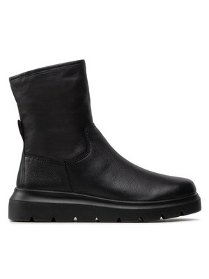 ECCO Nouvelle 216243-01001 Boots Women's US 4.5 Black Leather Waterproof HTAT514