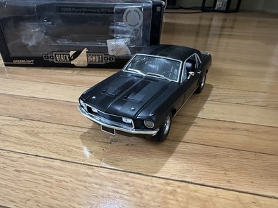 Greenlight Ford Mustang Coupe 1967 ''Creed'' Scale 1:18 Model Car - Matt Black...