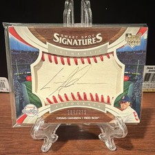 Upper Deck 2006 Sweet Spot Signatures Craig Hansen Rookie Autograph /275 Red Sox