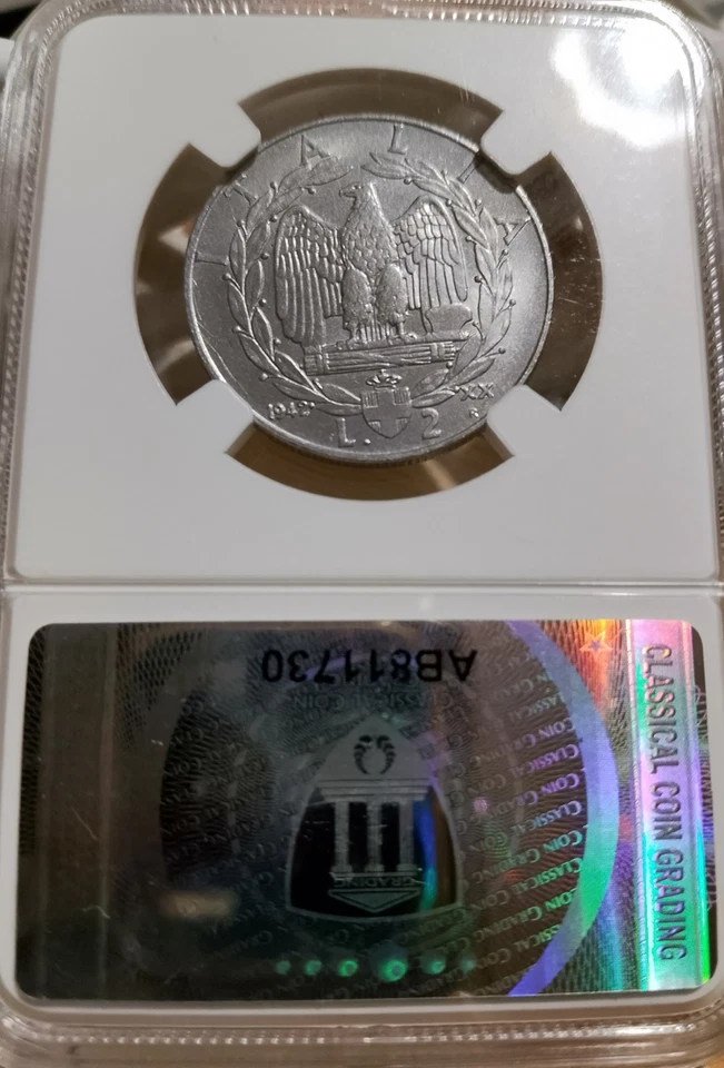 Empire 2 Lire Coin 1942 - Image 2 of 2