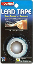 Tourna Lead Tape Tennis Racquet Racket Tape Golf Club 1/4" X 72" 3-Pack