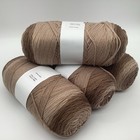 Unbranded Aran Knitting/crochet Yarn 4X188g    -As Pictured#A187
