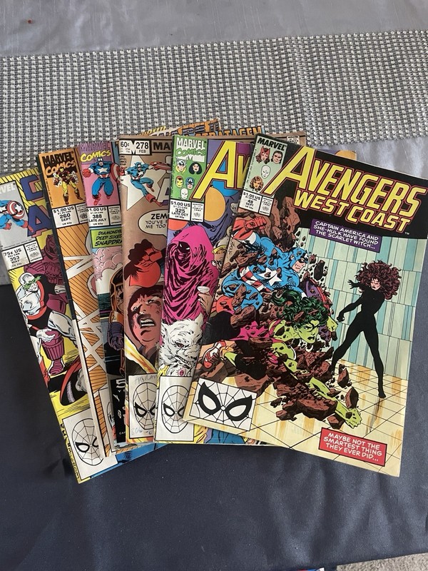Marvel Comics X6 Avengers/Captain America/Iron Man Bundle