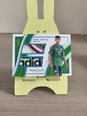 Uriel Antuna 2023-24 Panini Immaculate Jumbo Dual Patch Logo Jersey 1/1 Mexico