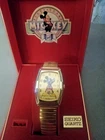 Vintage NOS Seiko Mickey Mouse Quartz 32mm X 28mm Box Runs