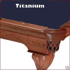 8' Pro Oversized Titanium ProLine Classic Billiard Pool Table Cloth Felt