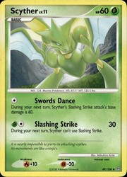 Scyther 49/100 Stormfront Uncommon