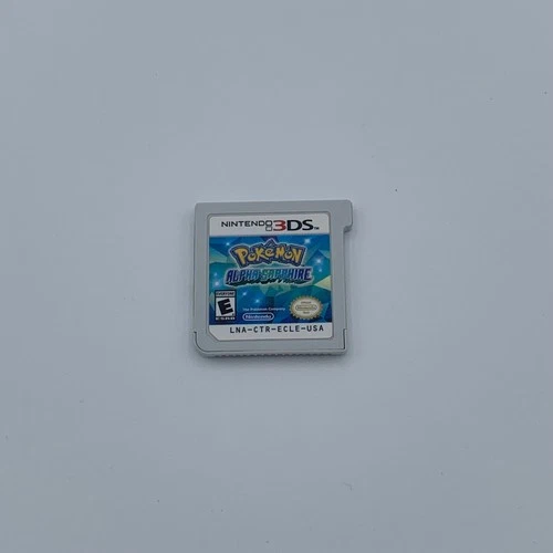 POKEON ALPHA SAPPHIRE NINTENDO 3DS: TESTED / WORKING