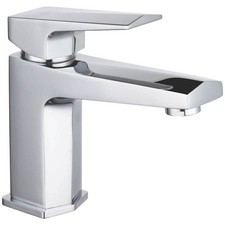 Bristan Basin Tap Mono Mixer Chrome Clicker Waste Bathroom Contemporary
