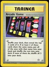 Arcade Game (Goldenrod Game Corner) 83/111 Unlimited Rare Neo Genesis LP Pokemon on eBay