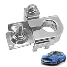 Negative Battery Terminal Clamp With Nuts For F150 Edge Mustang Replaces BT4Z