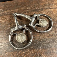 Vintage Snaffle Bit Concho Horse Tack