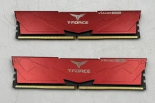 TEAMGROUP T-FORCE VULCAN 32GB 2x16GB  DDR5 6000 CL38 Red TESTED Dual RAM Kit !!