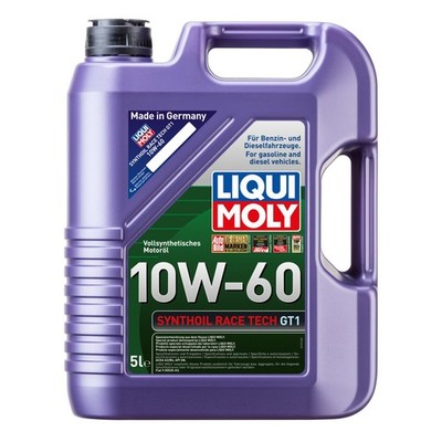 Motoröl LIQUI MOLY 1391 Synthoil Race Tech GT1 Motoröl 10W-60 Motorenöl Öl 5L