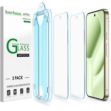 amFilm OneTouch for Google Pixel 10 Pro XL 6.8" Screen Protector ,2 Pack