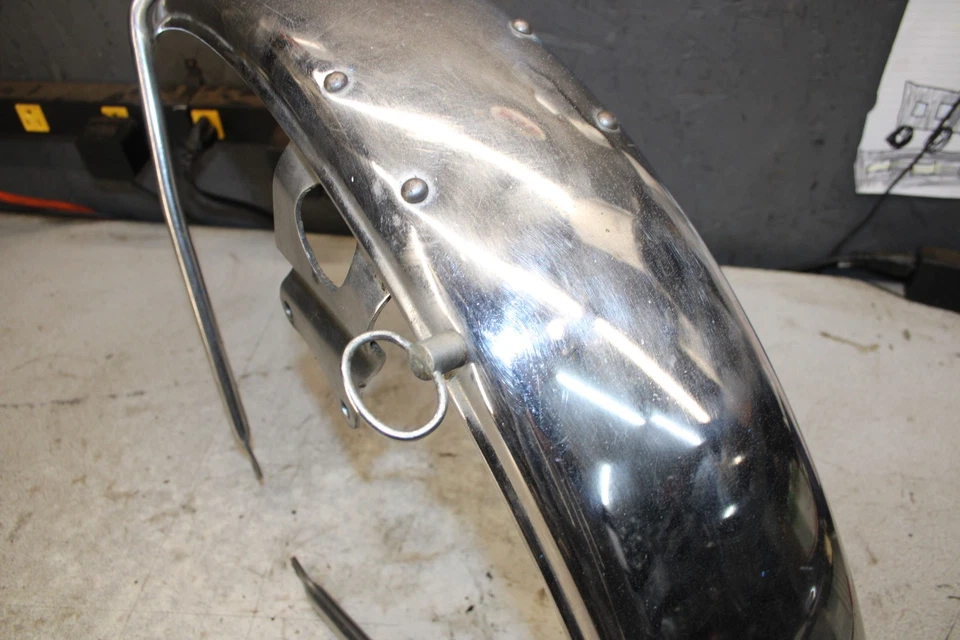 1976 Yamaha XS650 переднее колесо крыло 3935.abv - Изображение 4 из 4