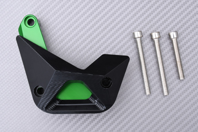 Protection sabot moteur vert pour Kawasaki Versys 1000 LZT00A 2019-2024