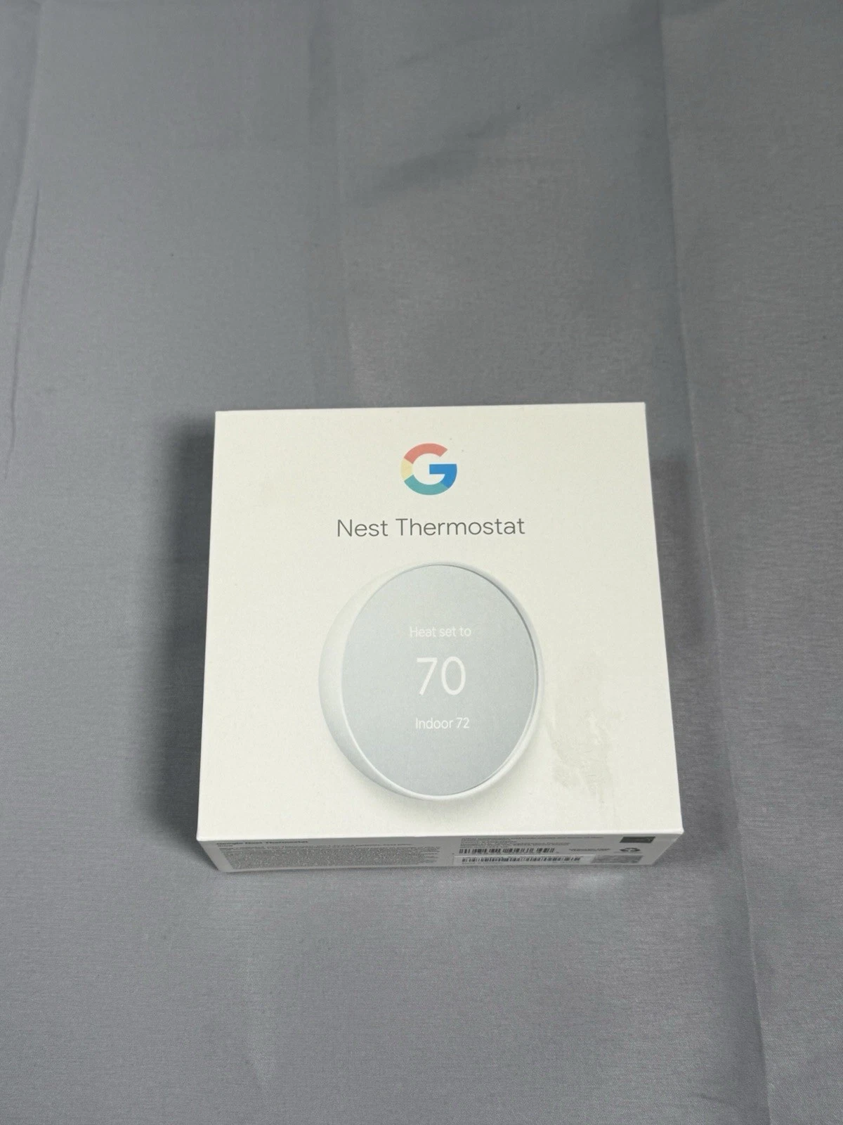 Google Nest Smart Thermostat 4th Generation Snow G4CVZ - New