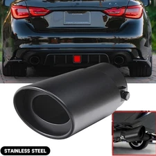 Rear Exhaust Pipe Tail Tip Muffler Round Accessories For Infiniti Q50