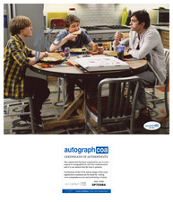 Graham Patrick Martin ‘Two And A Half Men’ Signed 8x10 Photo ‘Eldridge’ ACOA
