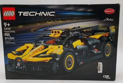LEGO Technic Bugatti Bolide Race Car Building Set 42151 - 905 pcs (O3-B1)