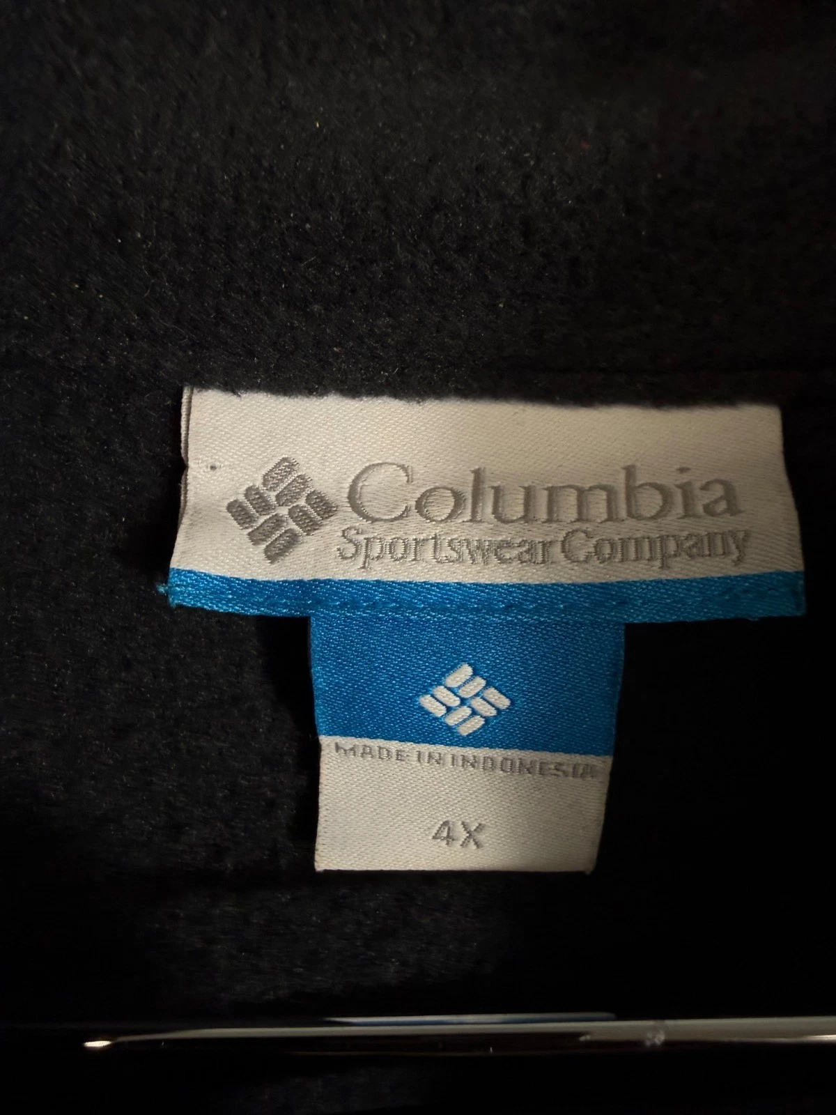 Columbia Steens Mountain 2.0 Fleece Jacket Mens 4X Black Full Zip Stand-Up Neck image 6