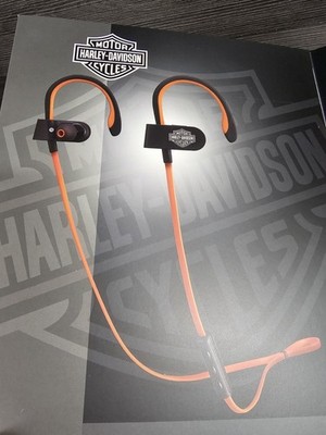 HARLEY DAVIDISON MOTOR CYCLE Bluetooth Wireless Earbuds With Mic