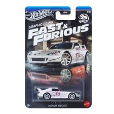 FAST FURIOUS Graphic Remix Modello Auto HONDA S2000 1:64 8cm Hot Wheels JBY44