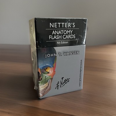 Netter's Anatomy Flash Cards 4th Edition. New And Sealed.