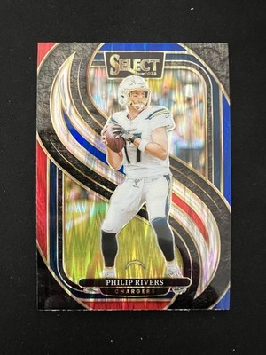 Philip Rivers 2024 Panini Select Premier Level #187 Red & Blue