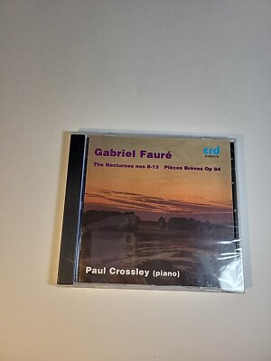 Gabriel Fauré CD, The Nocturnes Nos 8-13, Pieces Braves Op. 84, 1983