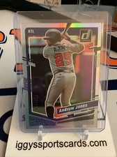 Andruw Jones 126/434 CAREER STAT LINE 2023 Panini Donruss Baseball Atlanta Brave