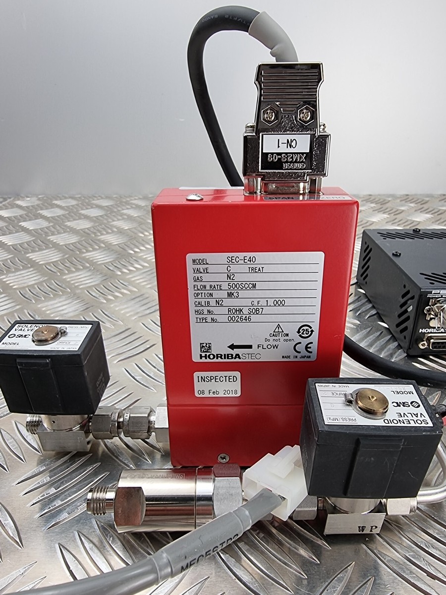 HORIBA STEC, SEC-E40, Mass Flow Controller full set | eBay HORIBA STEC, SEC-E40, Mass Flow Controller full set | eBay