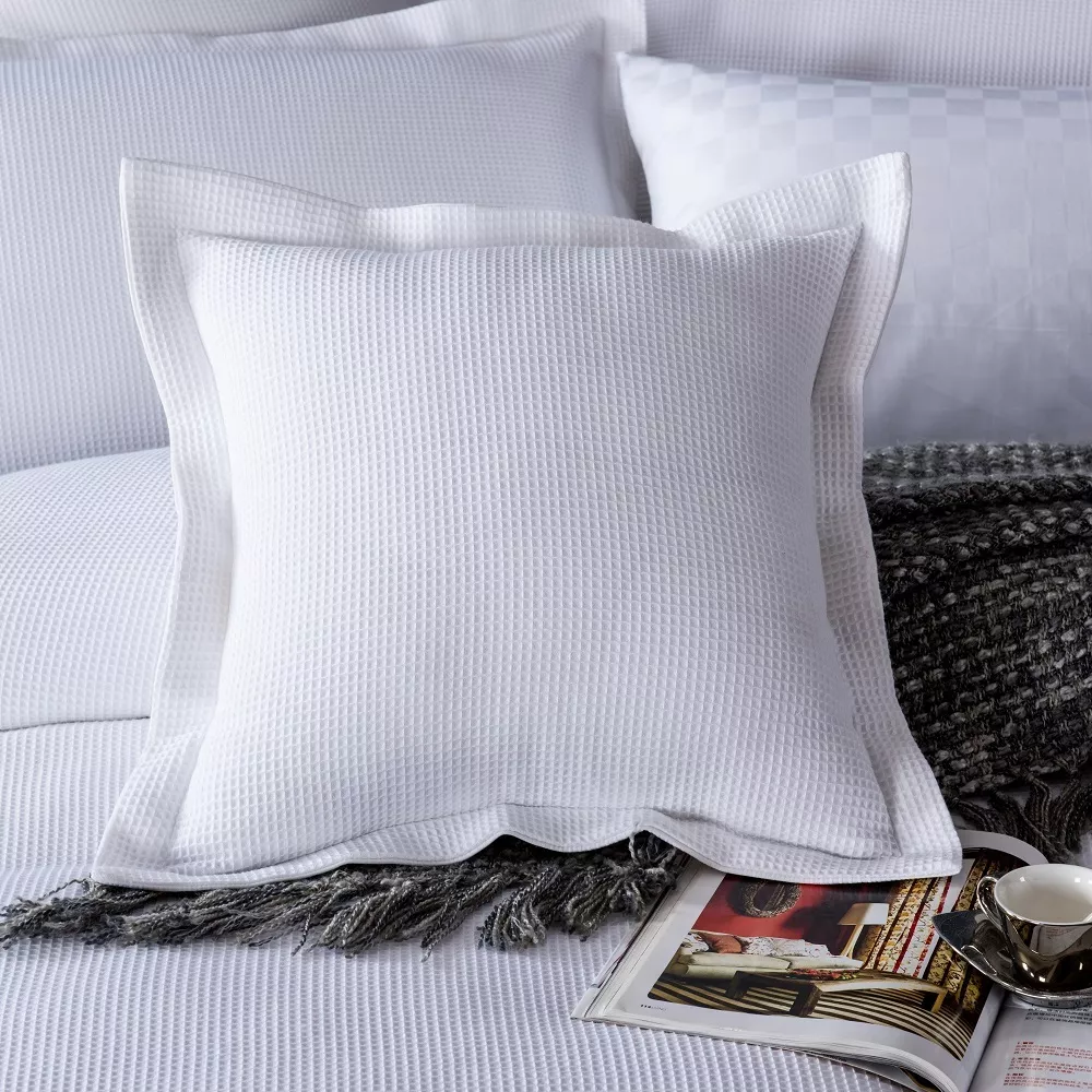 Waffle pillow case sales