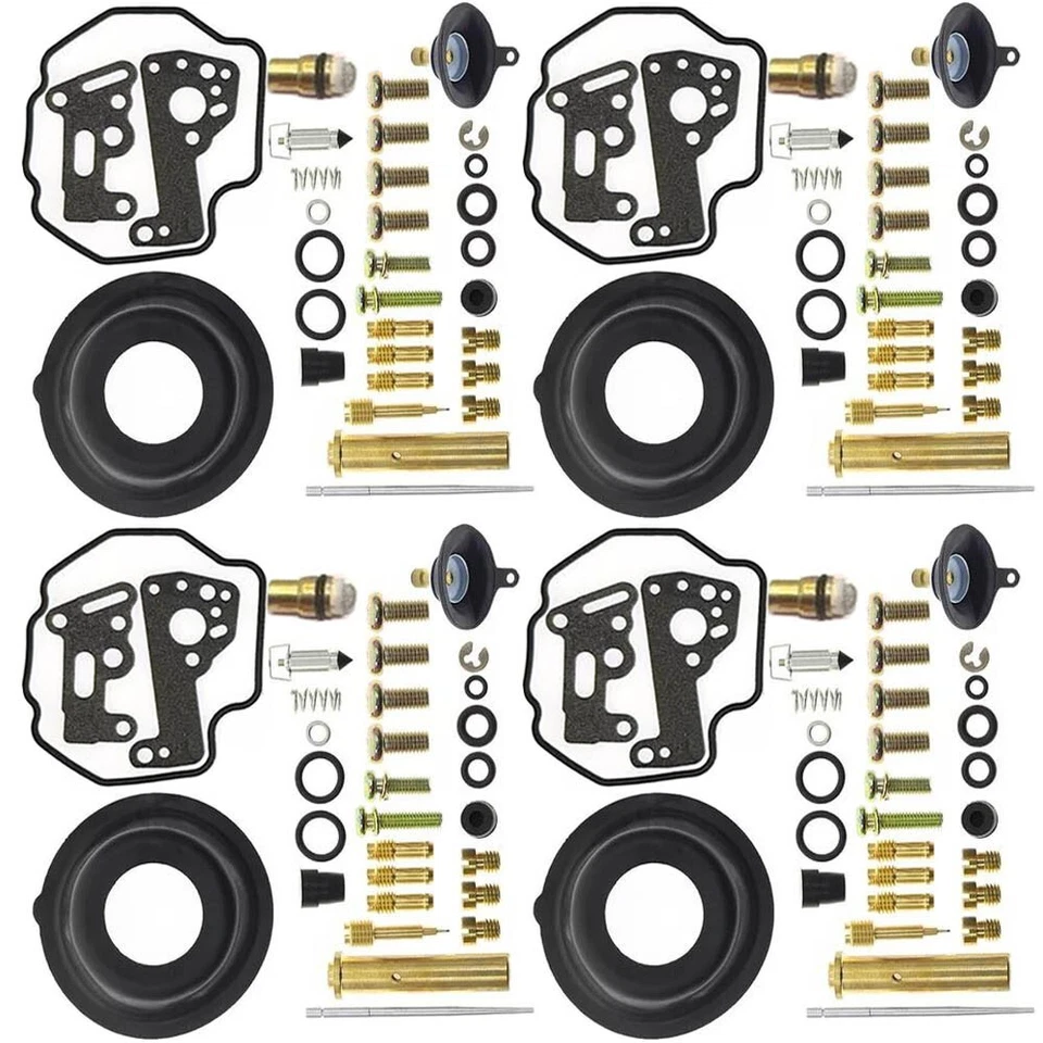 4X PARA Yamaha VMAX V-Max 1200 VMX12 Kit de Reparación de Carburador Principal Jet Carb Reconstrucción Foto 3 de 3