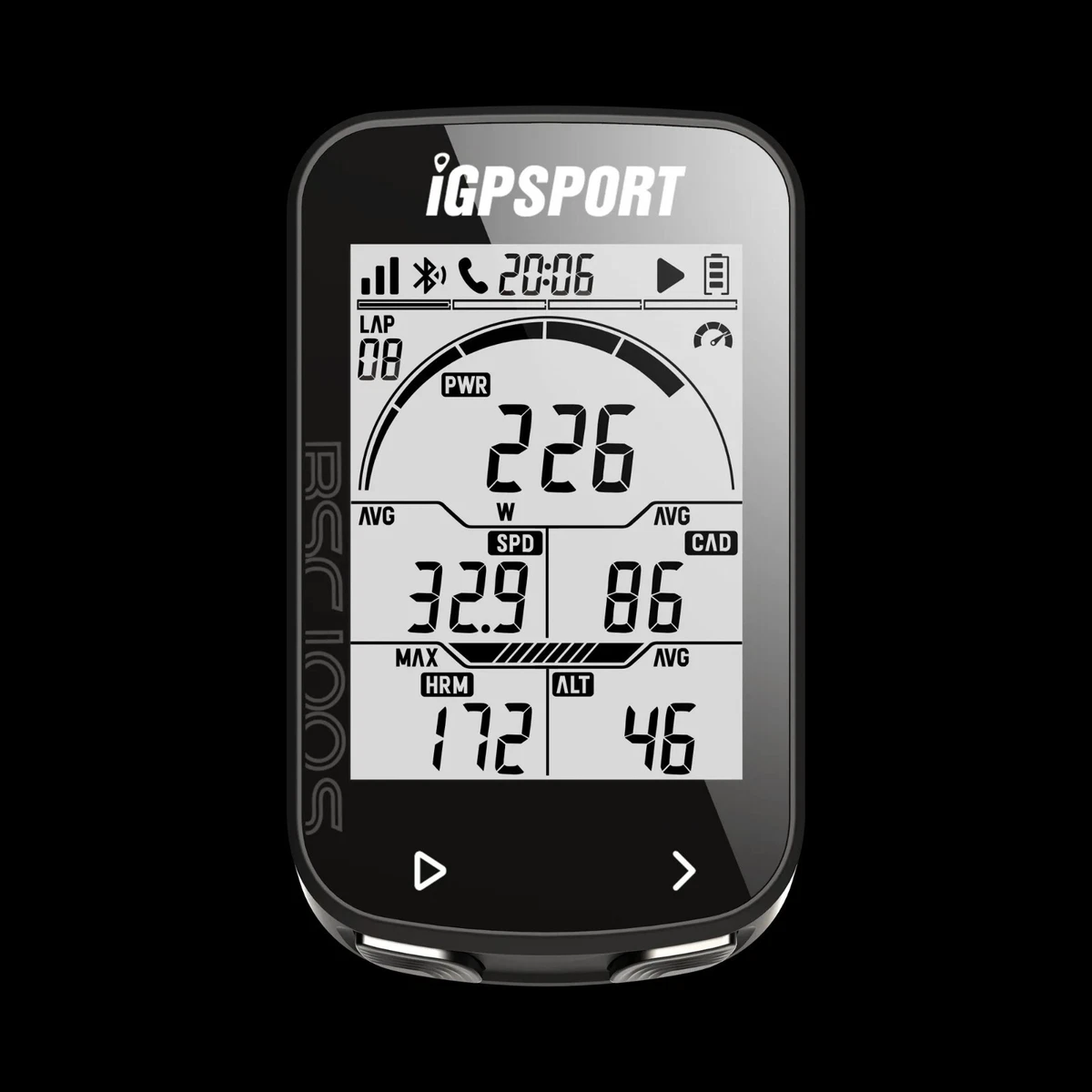 iGPSPORT BSC100S Cycle Computer Strava Compatible GPS Wireless Bluetooth Speedom