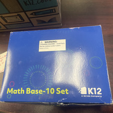 K12 Math Base 10 Set Counting Cubes Blocks Preowned/New Sealed Bags Homeschool